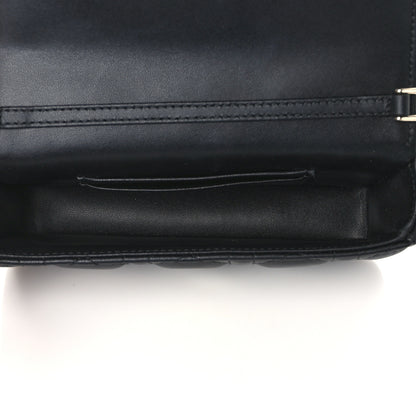 Christian Dior Lambskin Cannage Dior Talk Phone Pouch Black 5 of 10