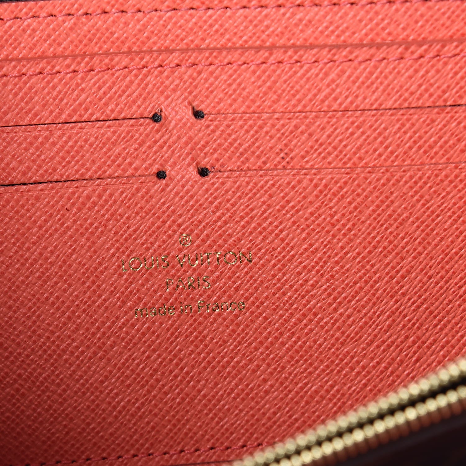Louis Vuitton Monogram Clemence Wallet Poppy 6 of 7