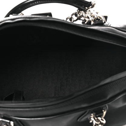 Christian Dior Calfskin Gambler Dice Bowler Black 4 of 11