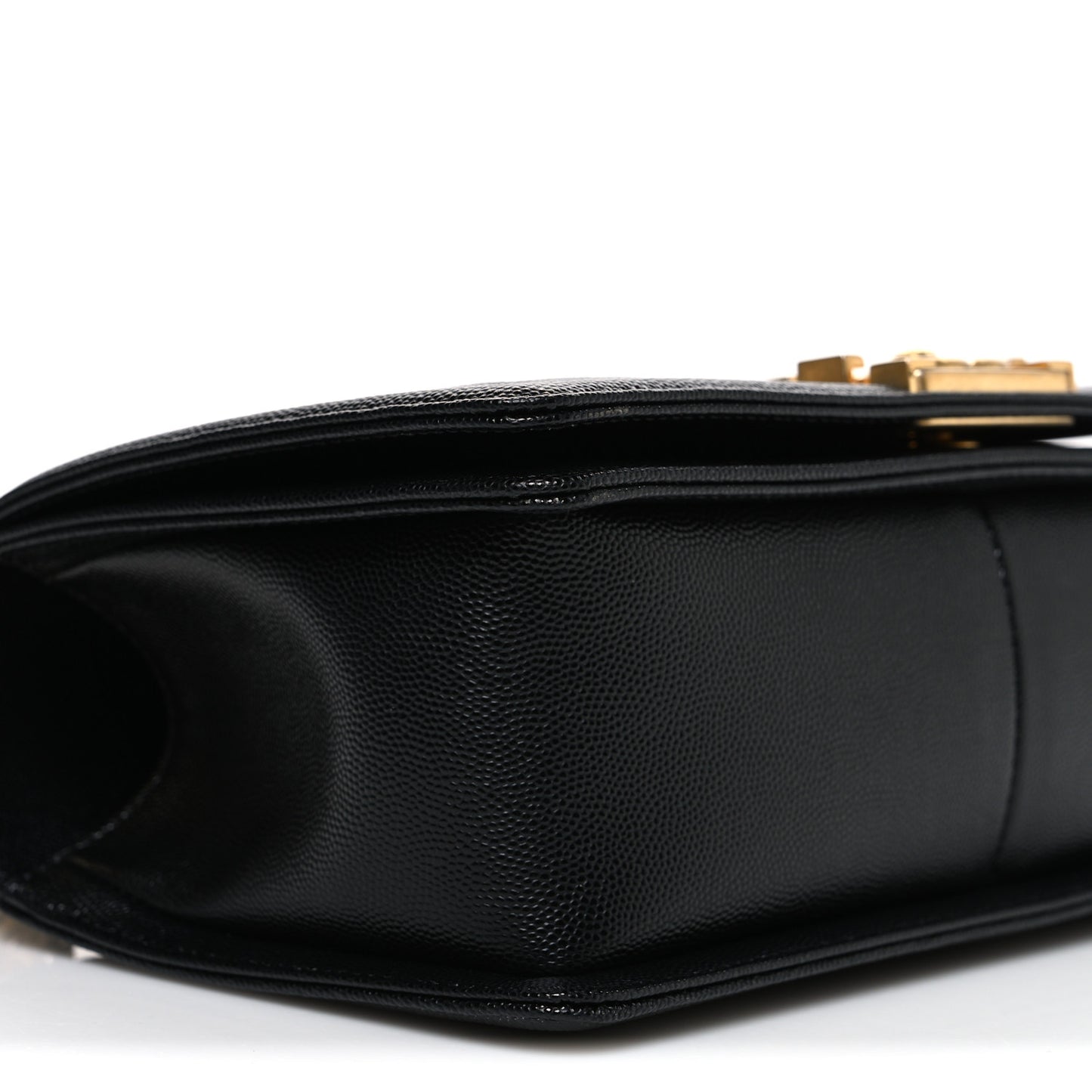 Caviar Quilted Medium Boy Flap Black