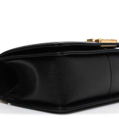 Chanel Caviar Quilted Medium Boy Flap Black 9 of 11