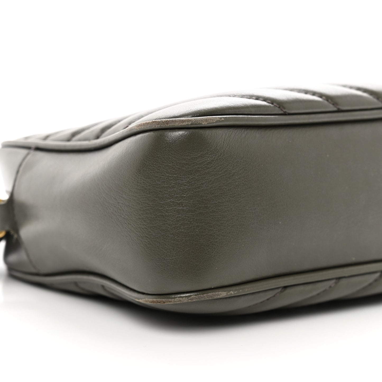 Calfskin Matelasse Monogram Lou Camera Bag Pebble