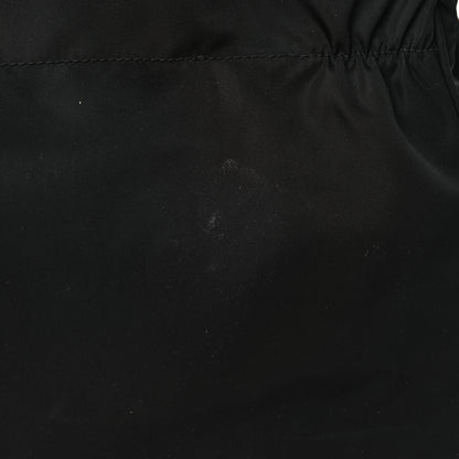 Prada Tessuto Nylon Saffiano Shopping Tote Black 9 of 9