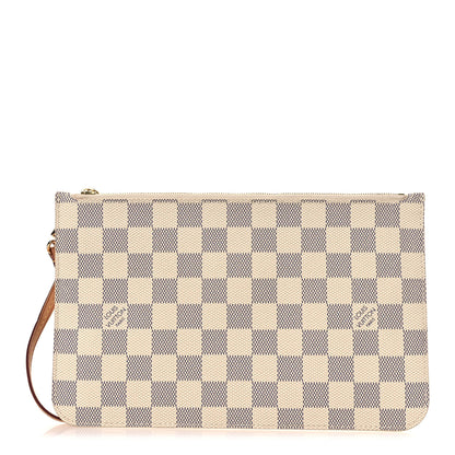 Louis Vuitton Damier Azur Neverfull MM GM Pochette 1 of 7