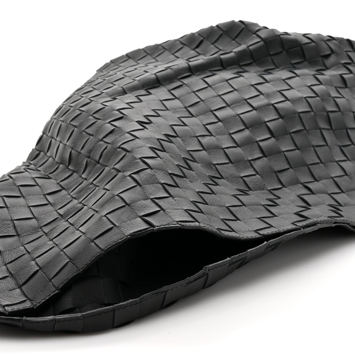 Bottega Veneta Nappa Intrecciato Foulard Hobo Bag Black 12 of 15