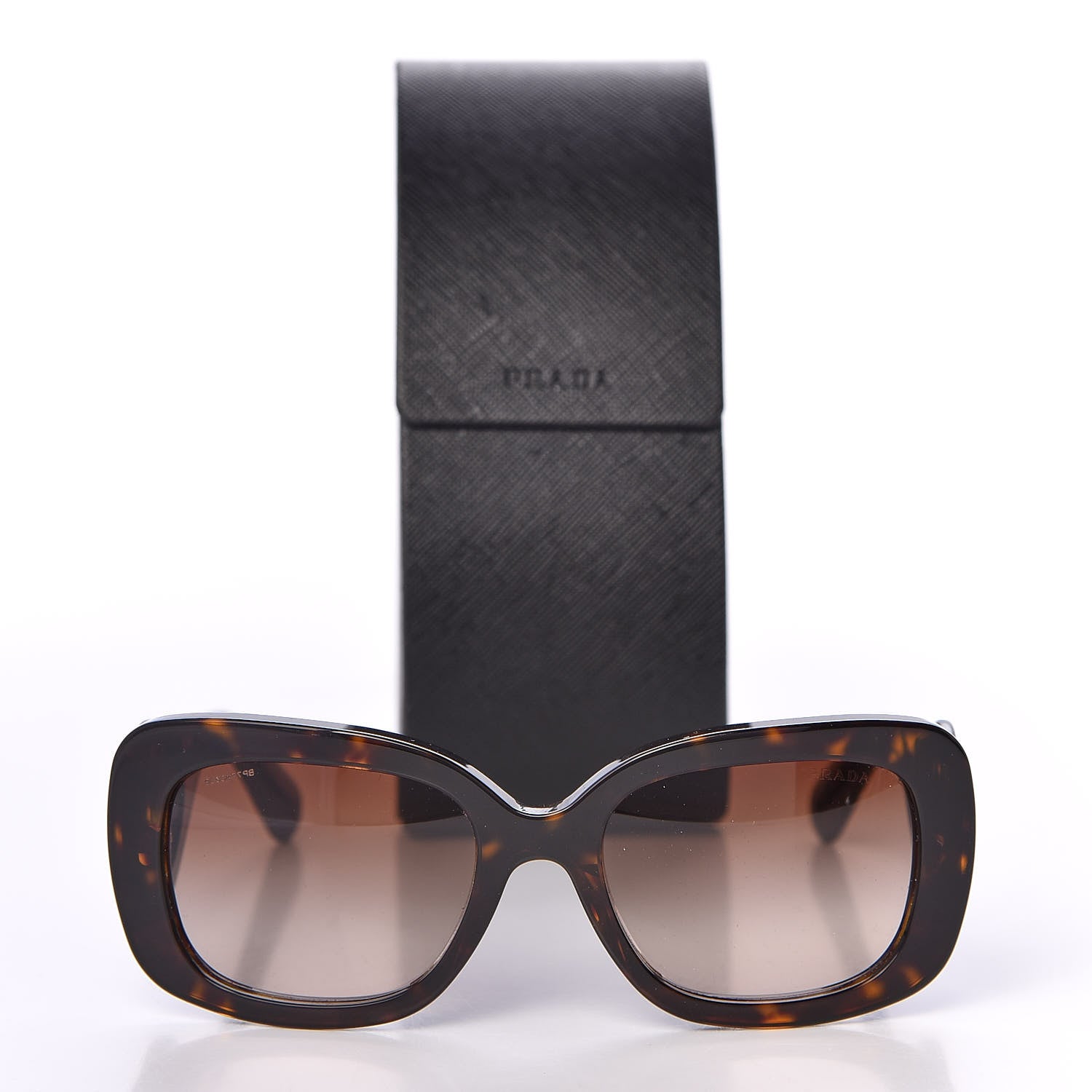 Prada Acetate Baroque Sunglasses SPR 27O Tortoise 8 of 8