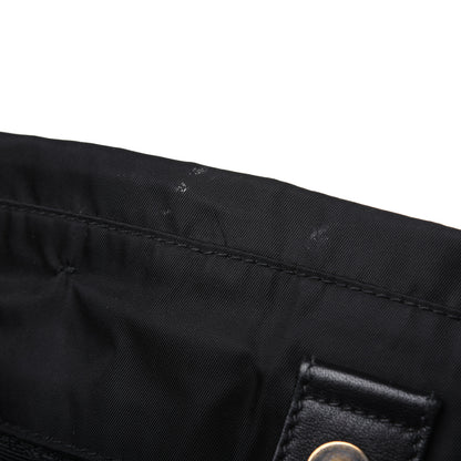 Prada Tessuto Nylon Soft Calf Tote Black 15 of 53