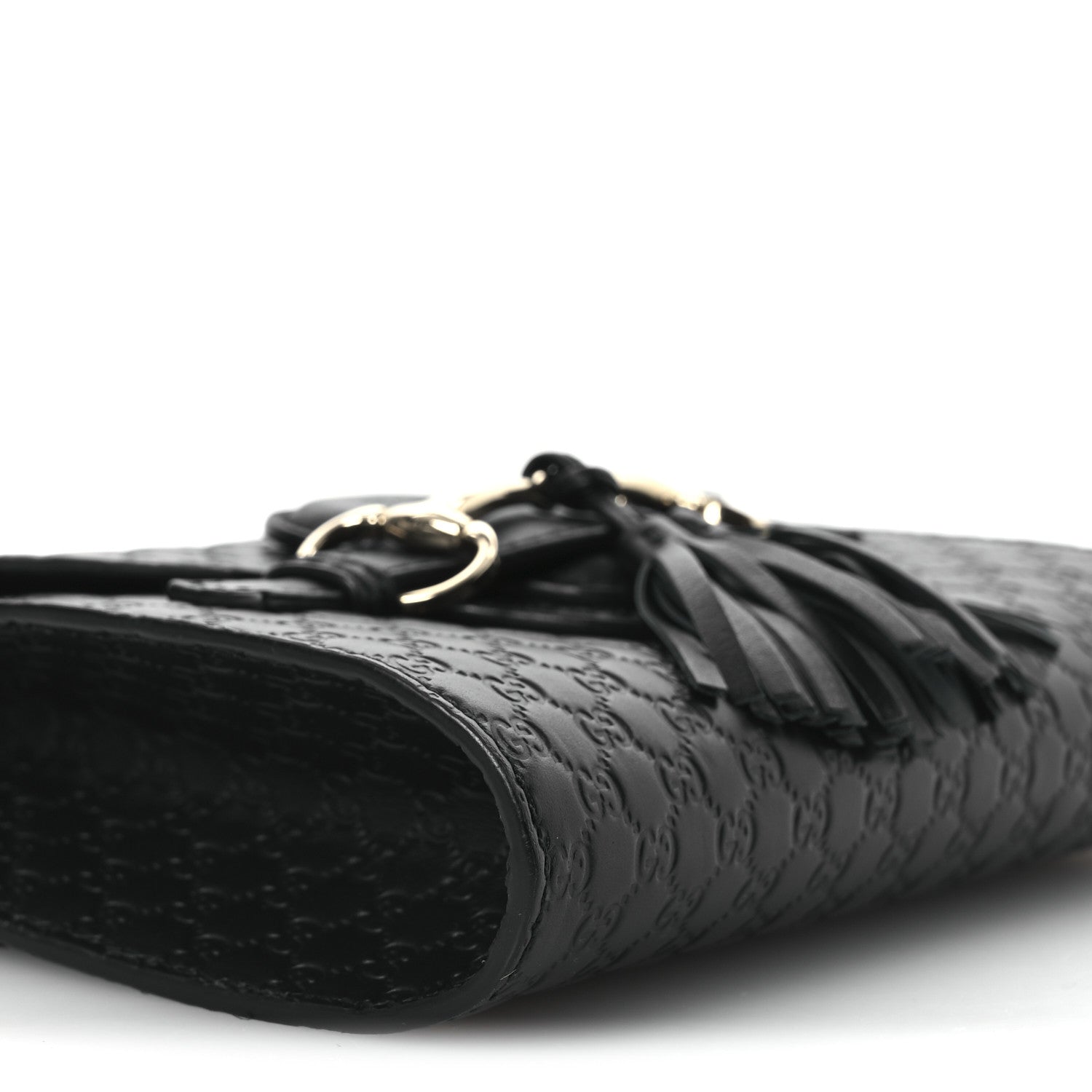 Gucci Microguccissima Mini Emily Shoulder Bag Black 9 of 10