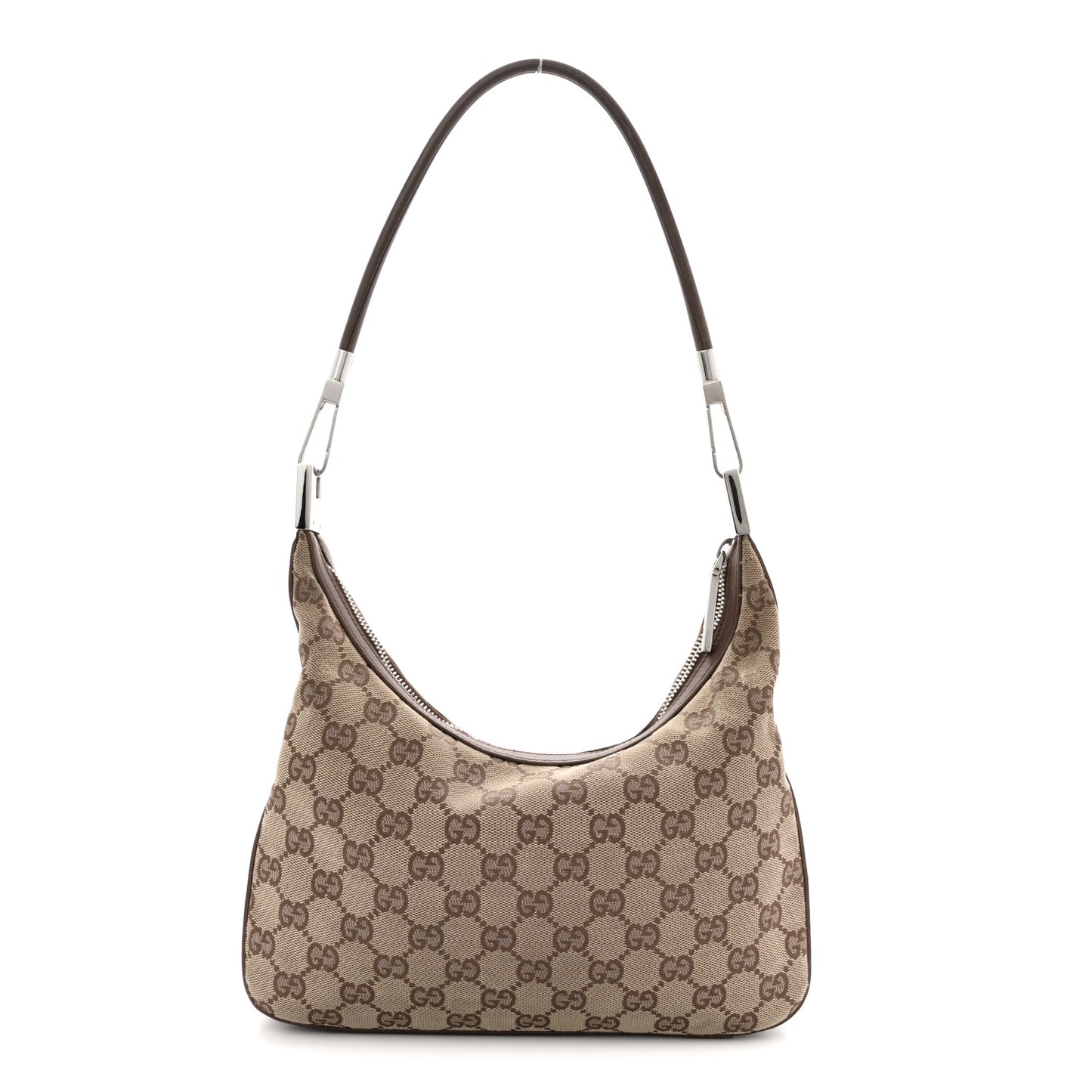 Monogram GG Small Clasp Hobo Brown