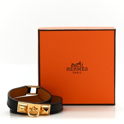 Hermes Swift Rivale Double Tour Bracelet S Black 7 of 7