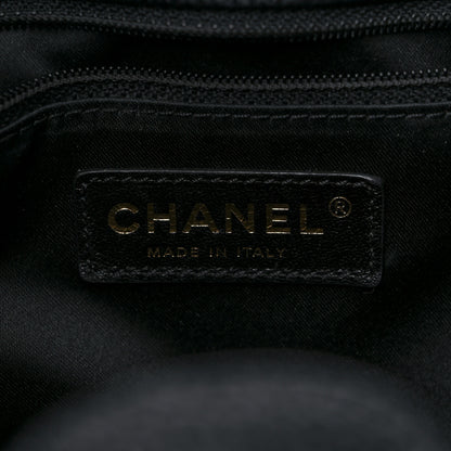 Chanel Caviar Quilted Petit Shopping Tote PST Black 6 of 11