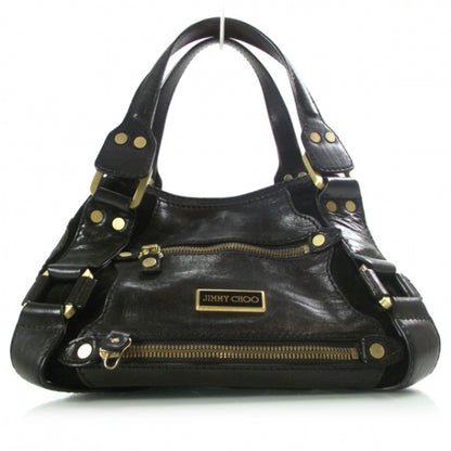 Jimmy Choo Leather Suede Mahala Black 1 of 9