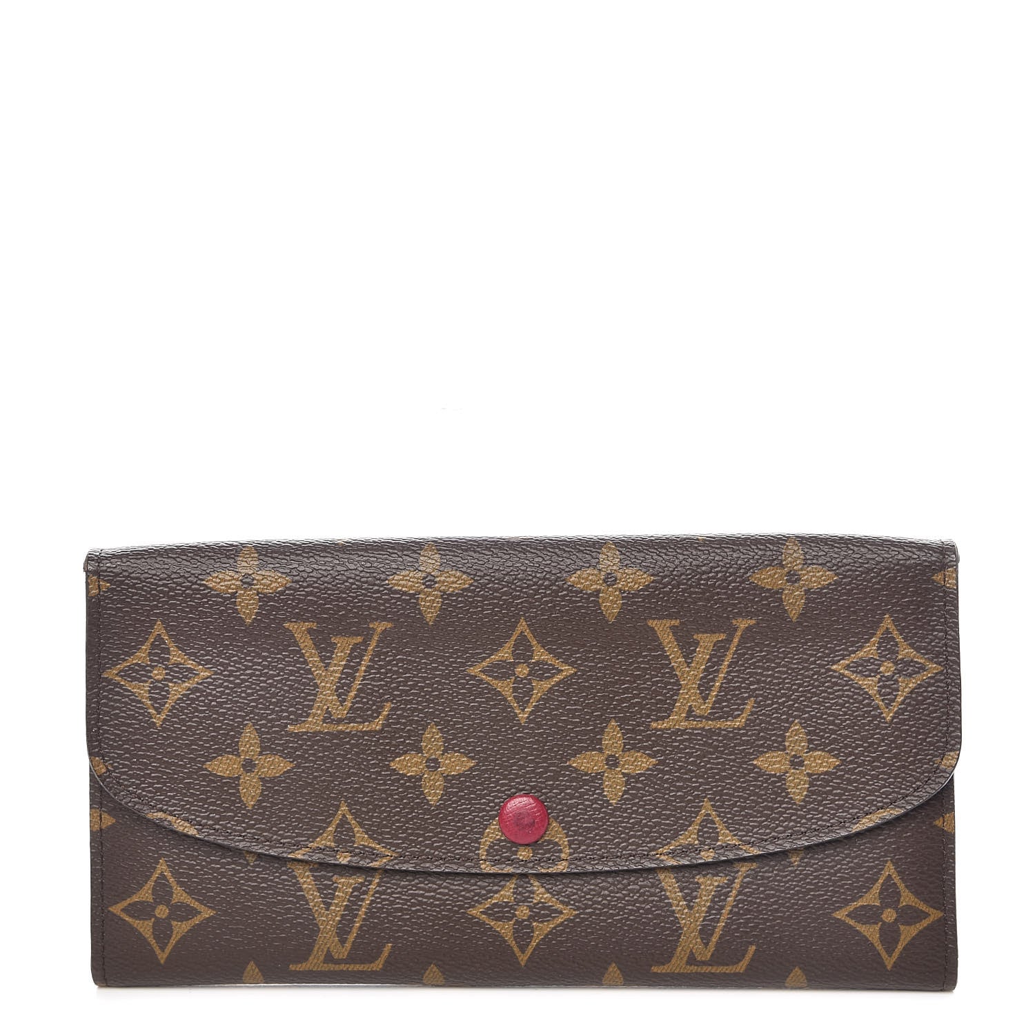 Louis Vuitton Monogram Emilie Wallet Fuchsia 1 of 11