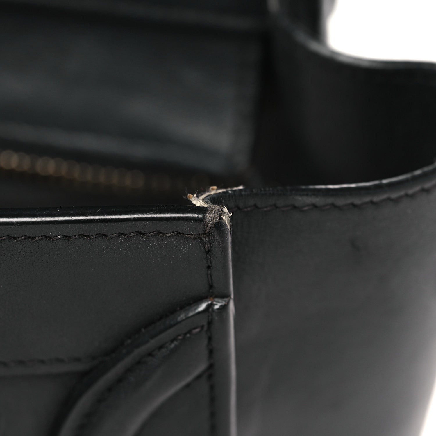 Celine Smooth Calfskin Nano Luggage Black 11 of 13
