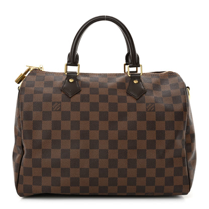 Louis Vuitton Damier Ebene Speedy Bandouliere 30 1 of 15
