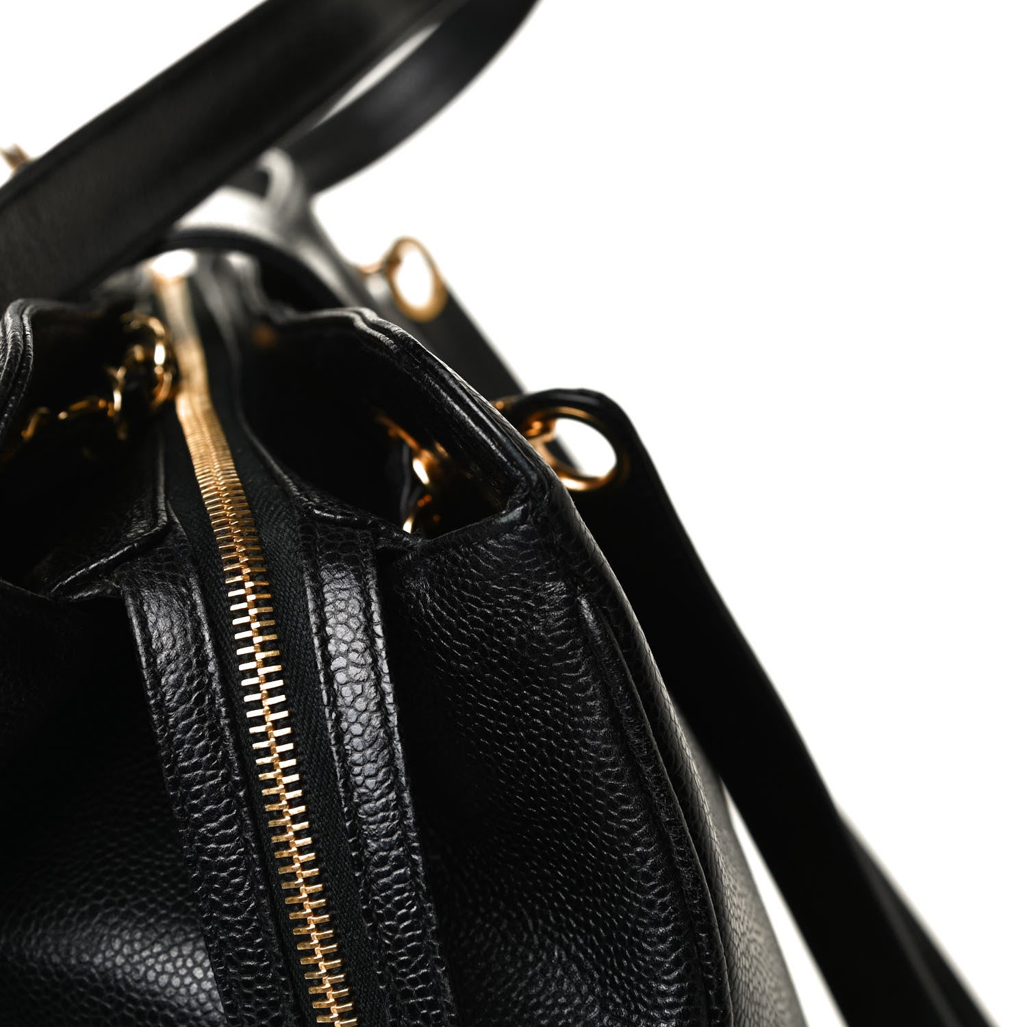 Chanel Caviar XL Weekender Bag Black 15 of 24