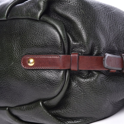 Prada Soft Calfskin Shoulder Bag Cenere 7 of 12