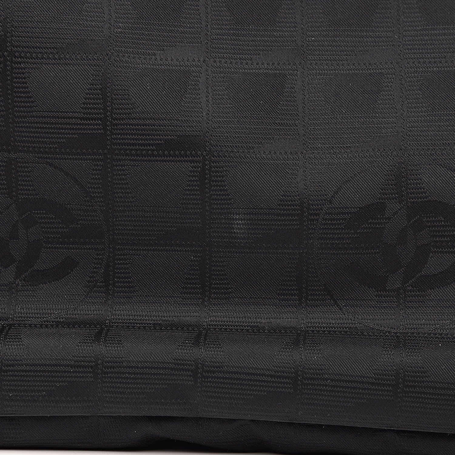 Chanel Nylon Travel Small Suitcase Black 9 of 15