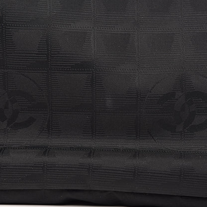 Chanel Nylon Travel Small Suitcase Black 9 of 15