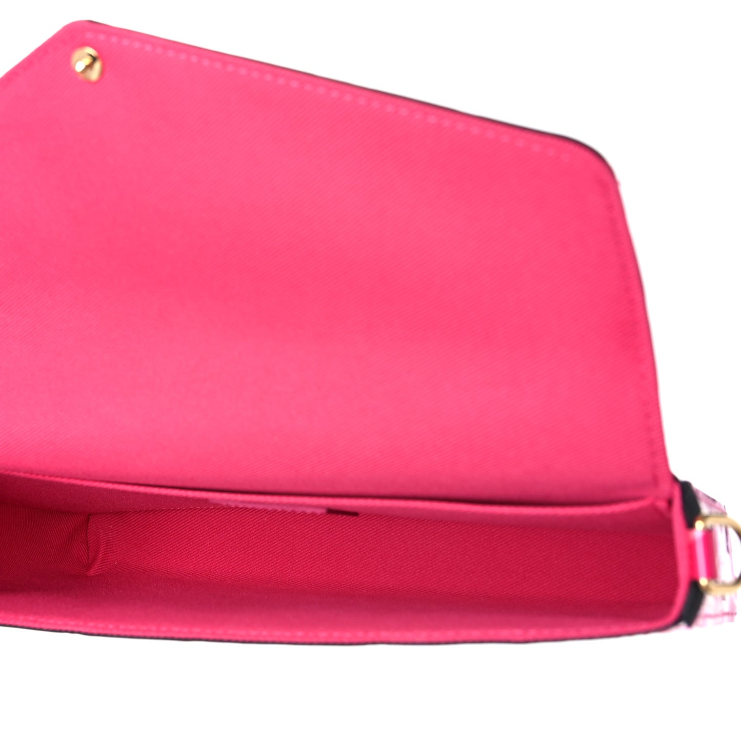 Vernis Valentine Pochette Felicie Chain Wallet Fuchsia