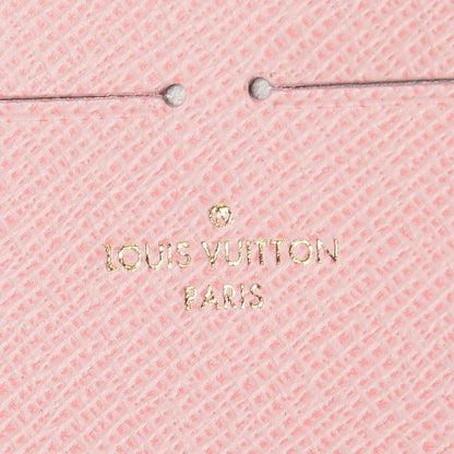 Louis Vuitton Calfskin Felicie Card Holder Insert Rose Ballerine 12 of 12