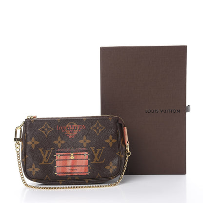 Louis Vuitton Monogram Trunks and Locks Mini Pochette Accessories 8 of 8