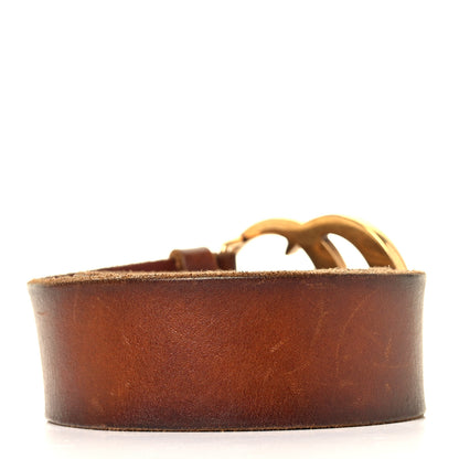 Gucci Faded Calfskin Double G 40mm Belt 90 36 Cuir 2 of 4