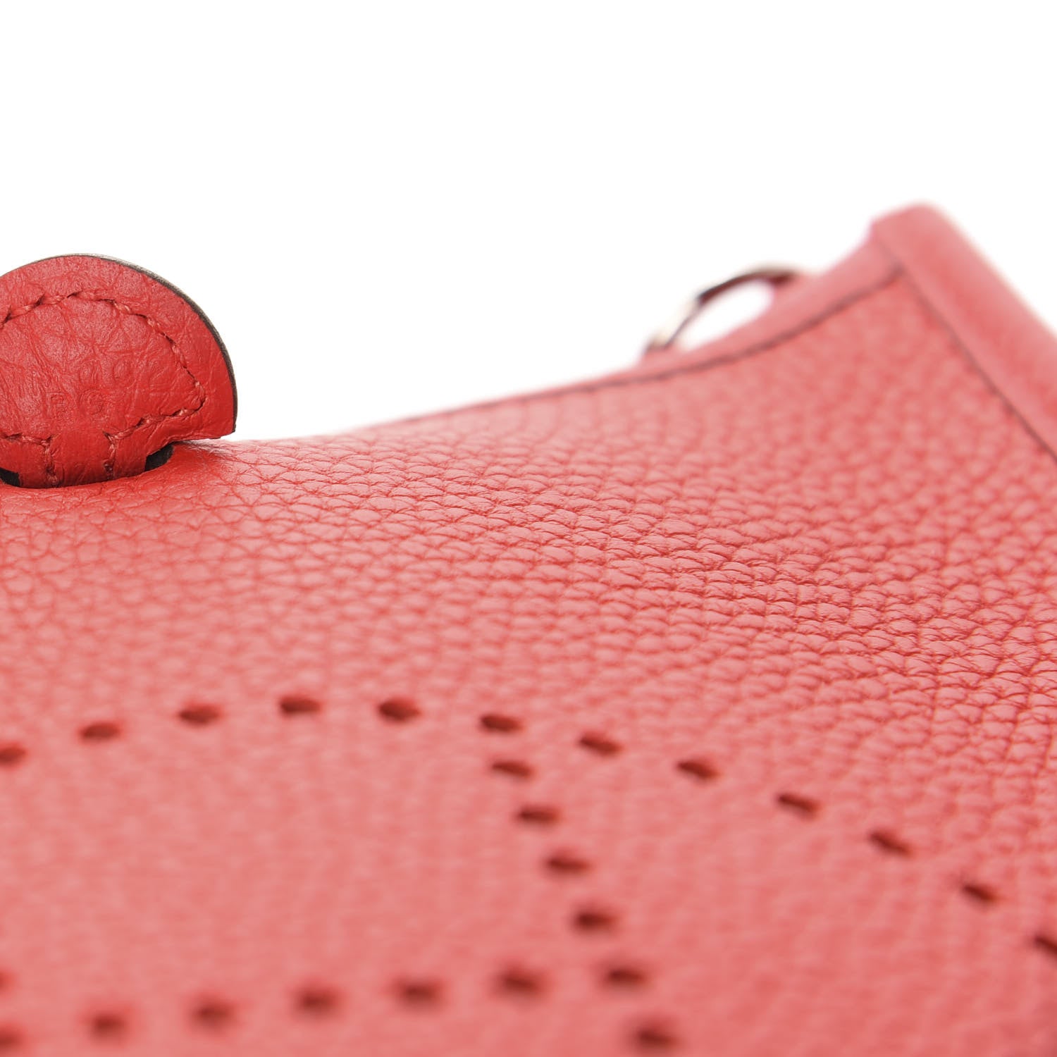 Hermes Taurillon Clemence Evelyne TPM Rouge de Coeur 9 of 11