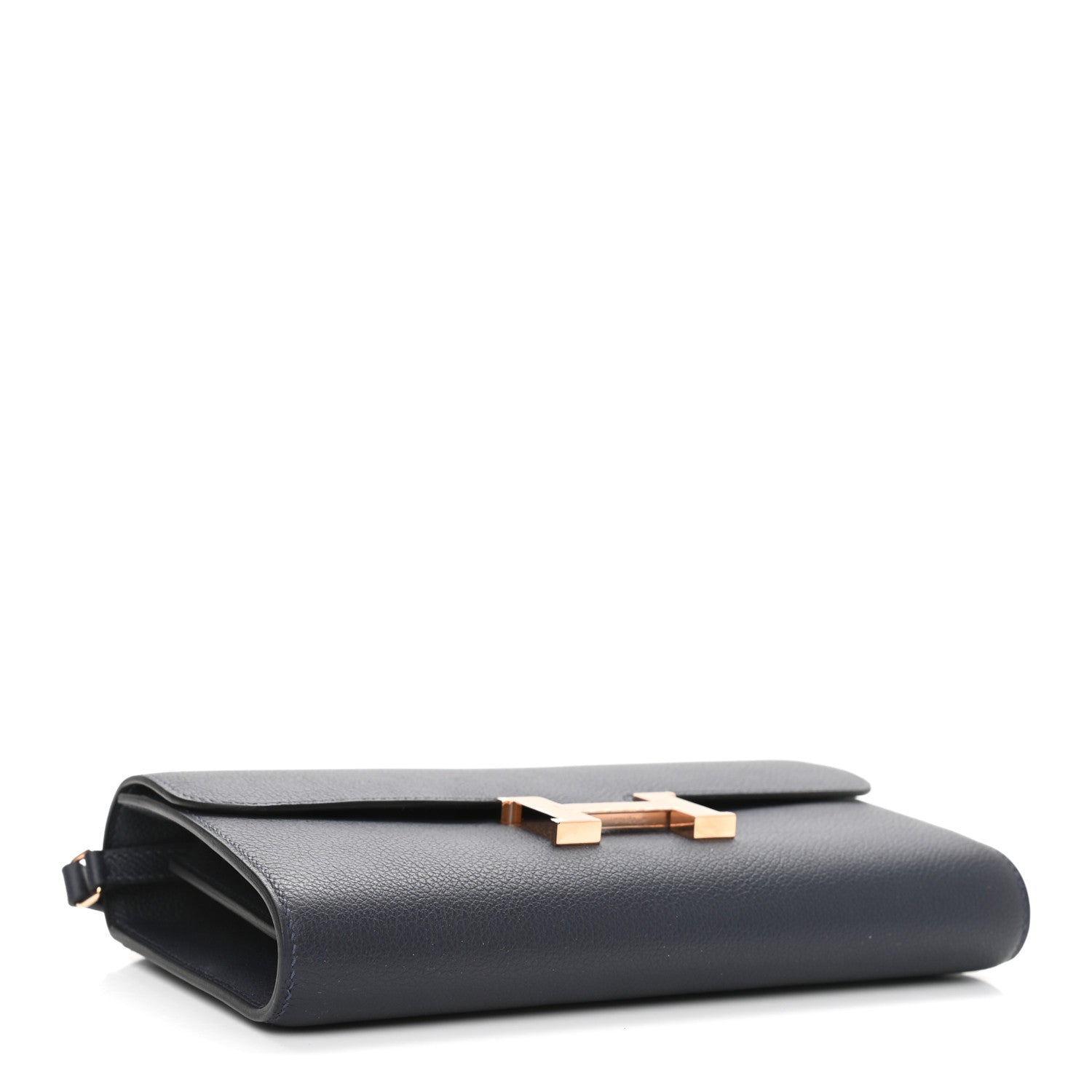 Hermes Evercolor Constance Wallet To Go Bleu Nuit 4 of 11
