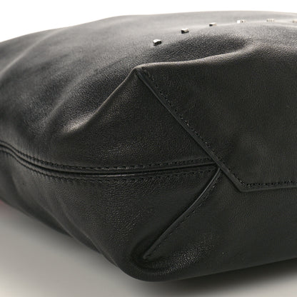Alexander Wang ALEXANDER WANG Calfskin Small Wefty Drawstring Bucket Black 8 of 9