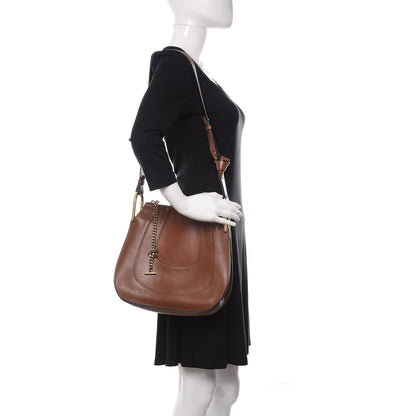 Chloe Calfskin Small Hayley Hobo Tan 2 of 9