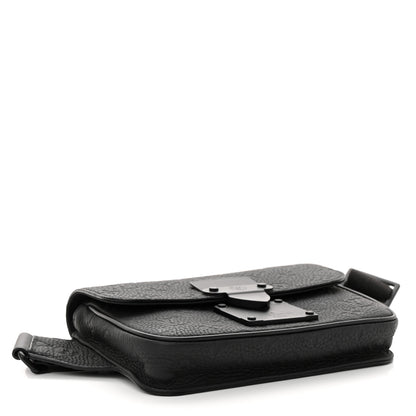 Louis Vuitton Taurillon Monogram S Lock Sling Bag Black 4 of 9