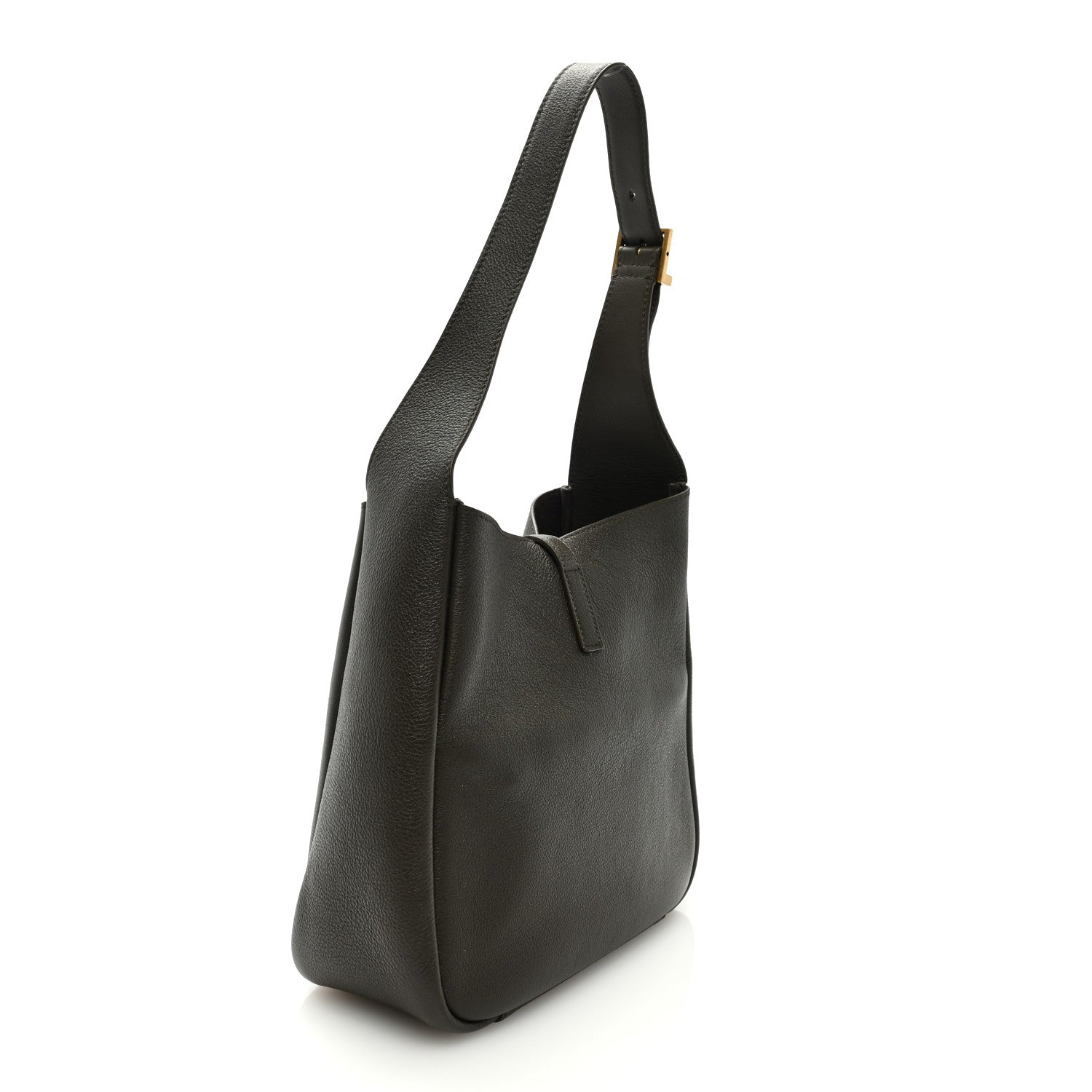 Saint Laurent Smooth Calfskin Small Le 5 A 7 Soft Hobo Light Musk 2 of 7