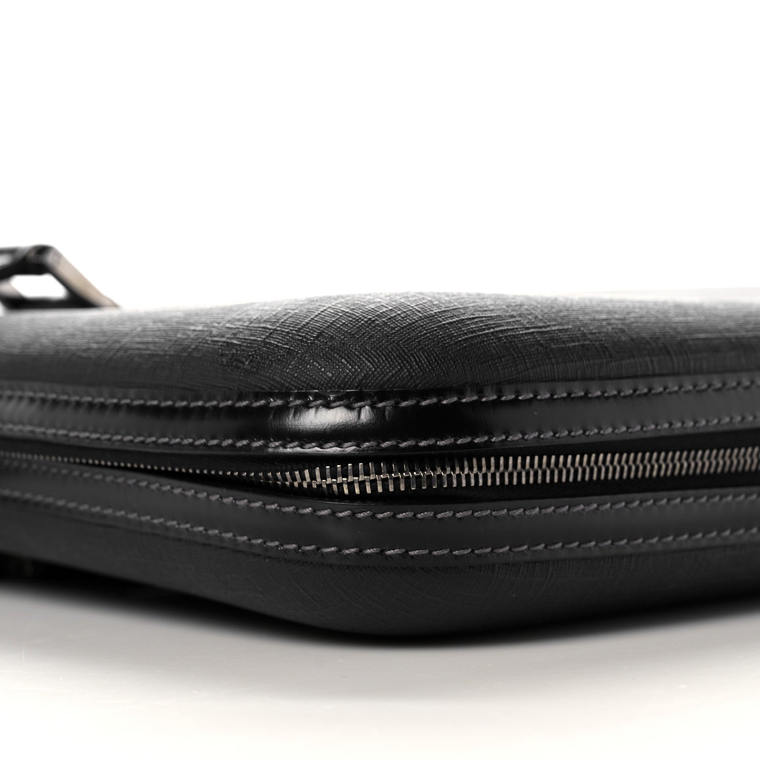 Gucci Coated Canvas Interlocking G Large Garment Hard Case Travel Bag Black 13 of 15