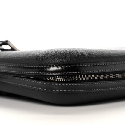 Gucci Coated Canvas Interlocking G Large Garment Hard Case Travel Bag Black 13 of 15