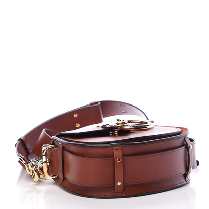 Chloe Calfskin Small Tess Bag Sepia Brown 4 of 9