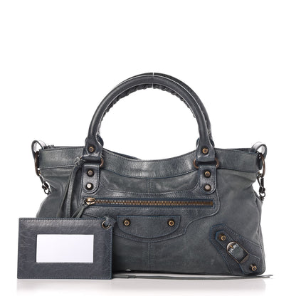 Balenciaga Agneau Classic Hardware Perforated First Canard 1 of 10