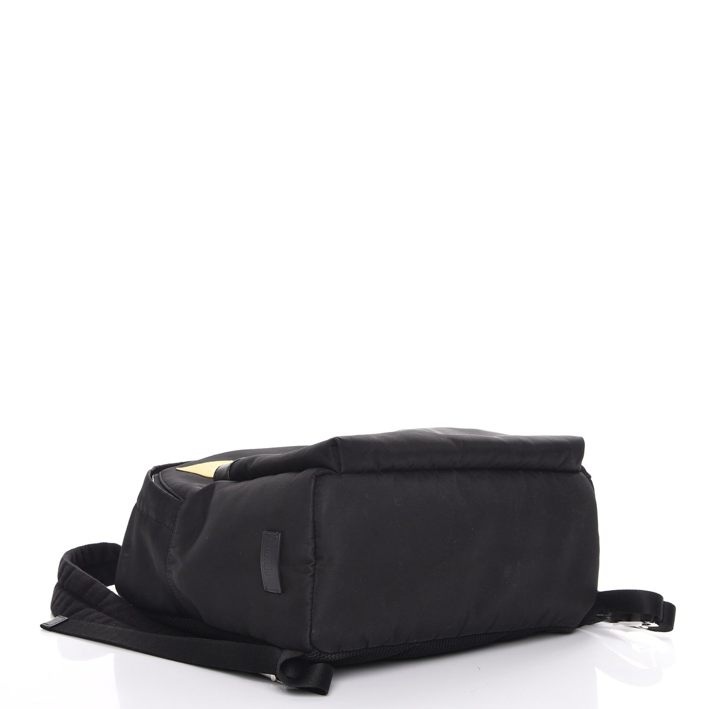 Nylon Vitello Elite Monster Eyes Rounded Backpack Black Yellow