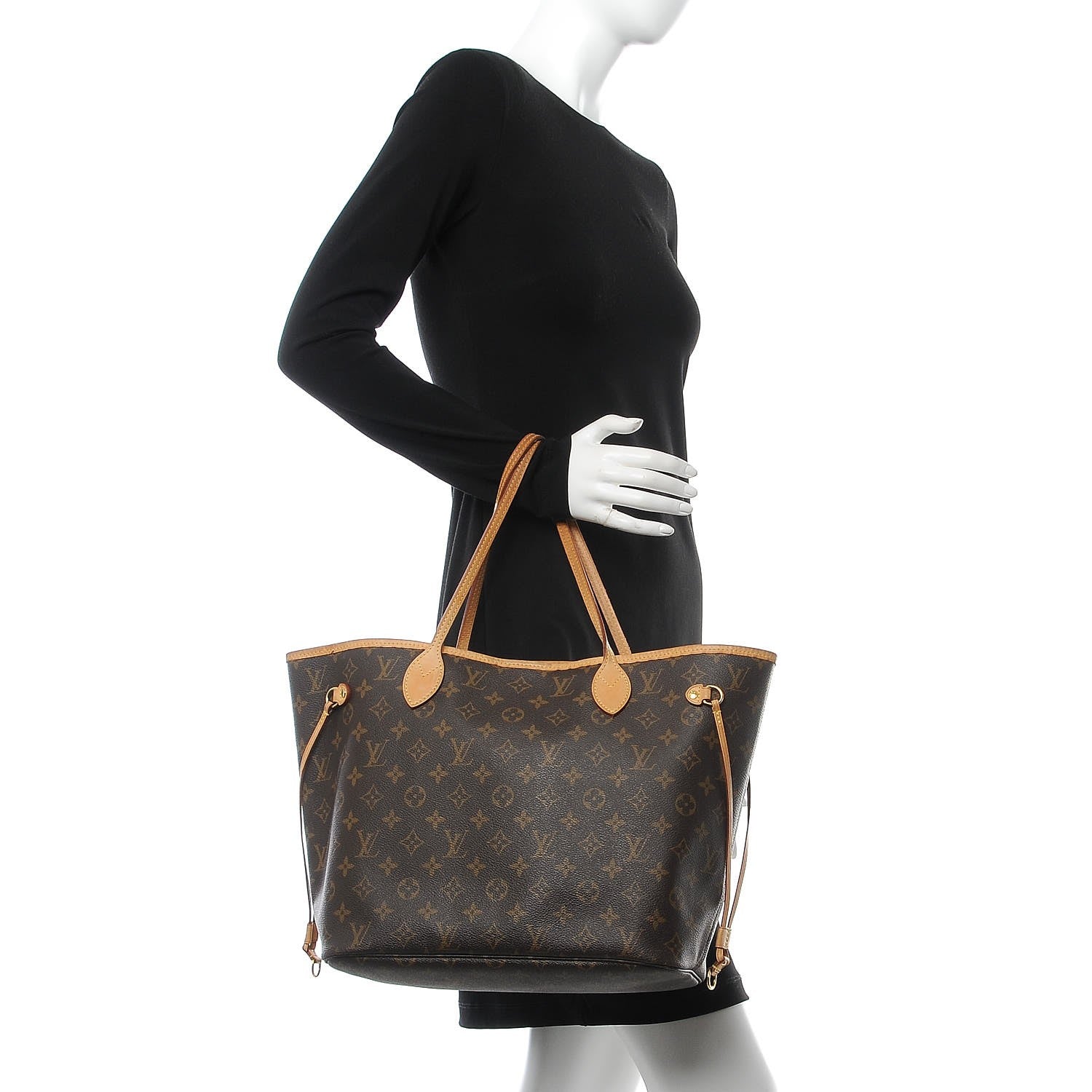 Louis Vuitton Monogram Neverfull MM 2 of 8