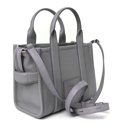 Marc Jacobs Grained Calfskin Small The Tote Bag Lavender 3 of 12