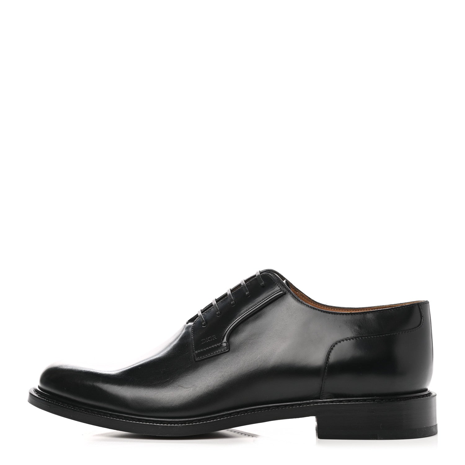 Christian Dior Calfskin Lace Up Oxford Loafers 46 Black 1 of 8