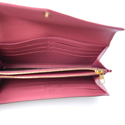 Louis Vuitton Monogram Sarah Retiro Wallet Rose Bruyere 4 of 7