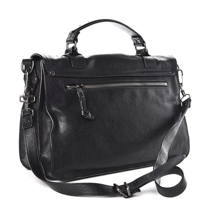 Proenza Schouler Lambskin Medium PS1 Satchel Black 3 of 7