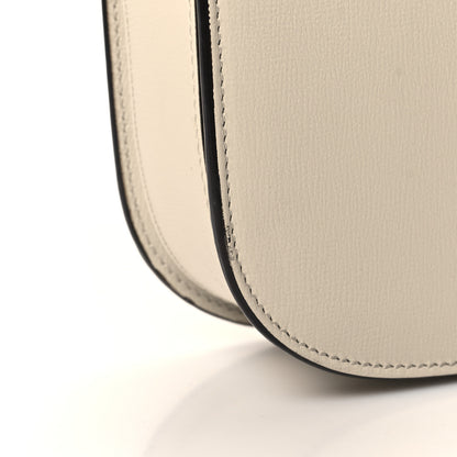 Gucci Azalea Calfskin Horsebit 1955 Shoulder Bag Mystic White 12 of 12