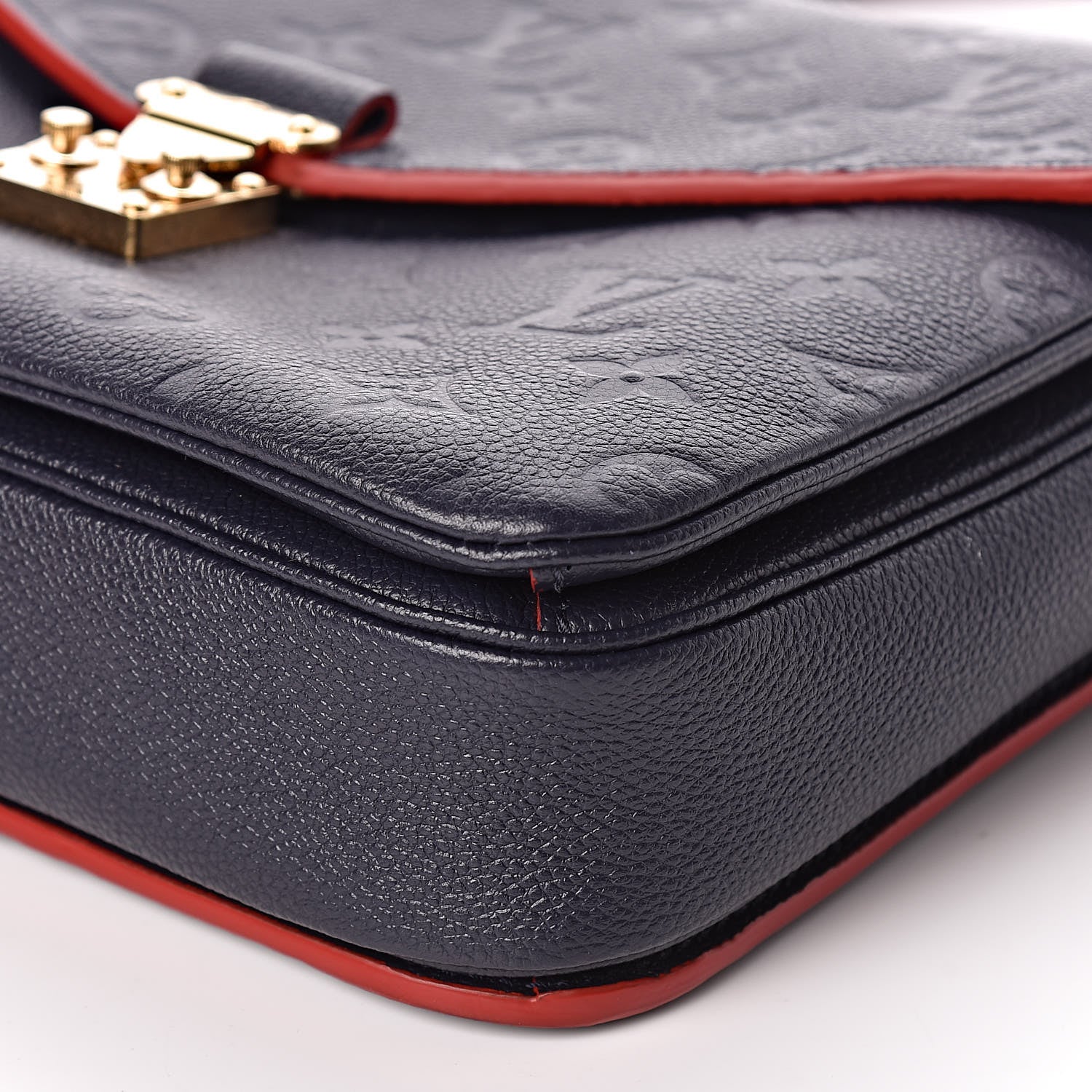 Louis Vuitton Empreinte Pochette Metis Marine Rouge 9 of 11