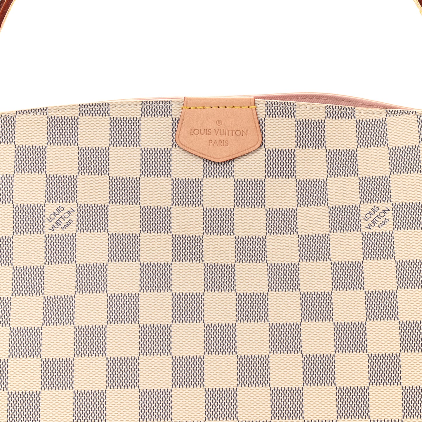 Damier Azur Graceful PM Rose Ballerine