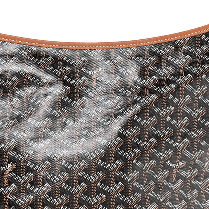 Goyard Goyardine Boheme Hobo Black Gold 7 of 9