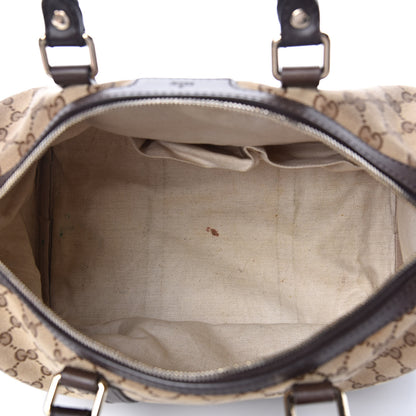 Gucci Monogram Medium Joy Boston Dark Brown 5 of 17