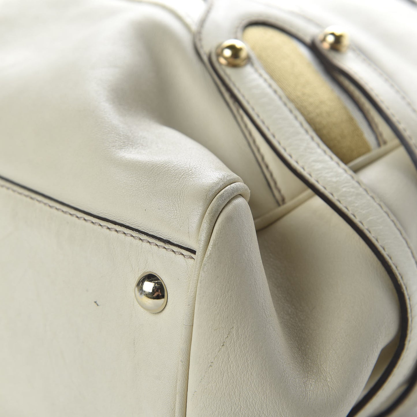 Calfskin Signature XL Bowler Ivory