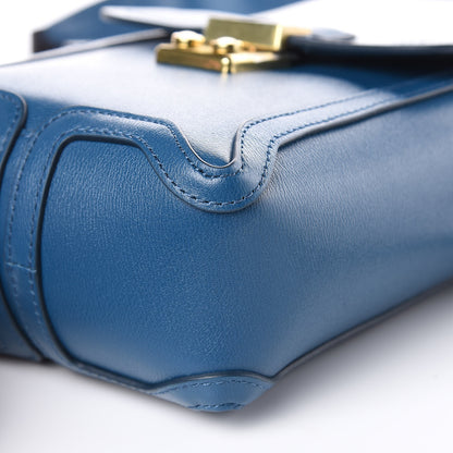 3.1 Phillip Lim 3.1 Embossed Grain Calfskin Pashli Camera Shoulder Bag Blue 8 of 8